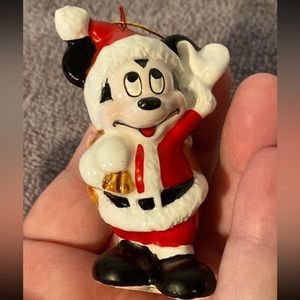 Vintage Disney Mickey Mouse Christmas Ornament